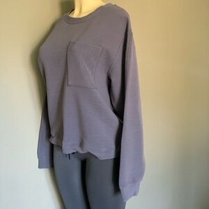 VARLEY Athletic Sweatshirt - Ribbed all over